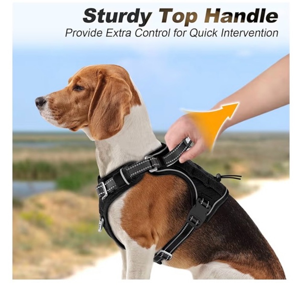 BARKBAY Service Dog Vest Tactical Dog Harness Medium. Brand New Unwrapped